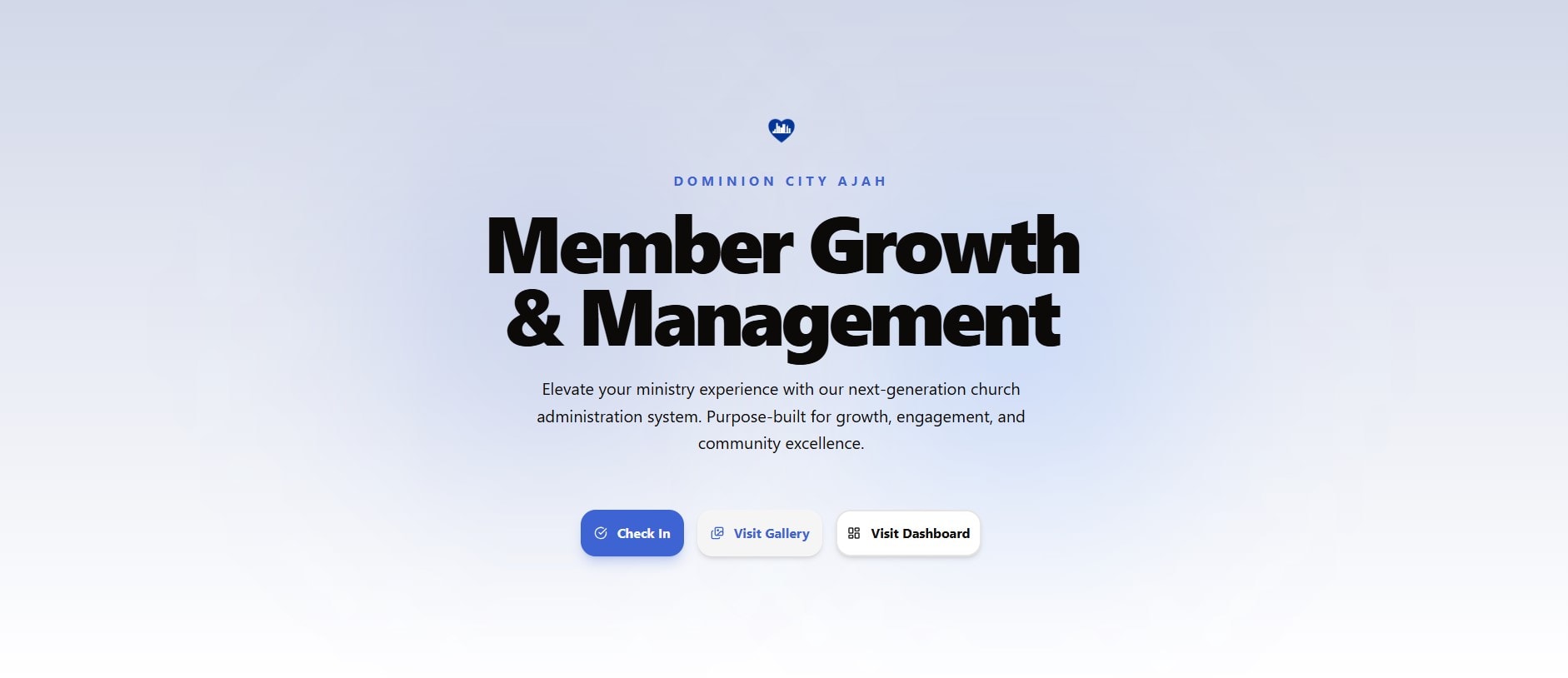 Church Member Growth & Management Web App